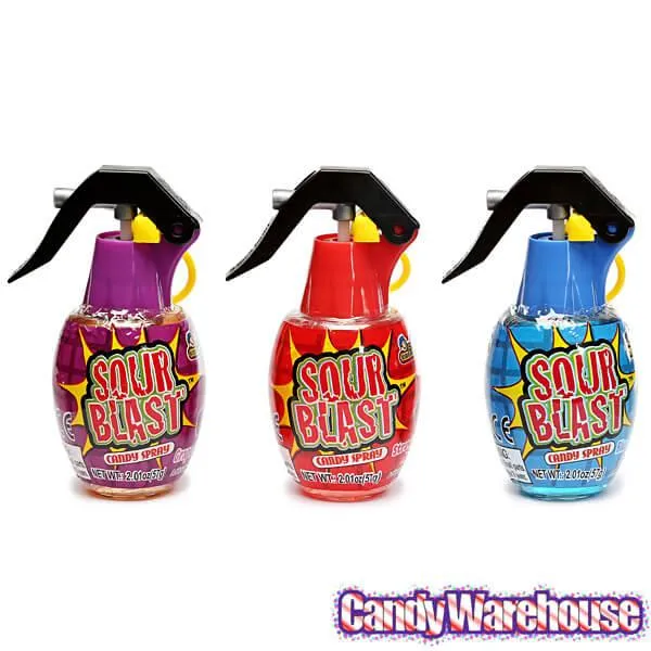 Sour Blast Candy Spray Grenade Dispensers: 12-Piece Box - Image 3