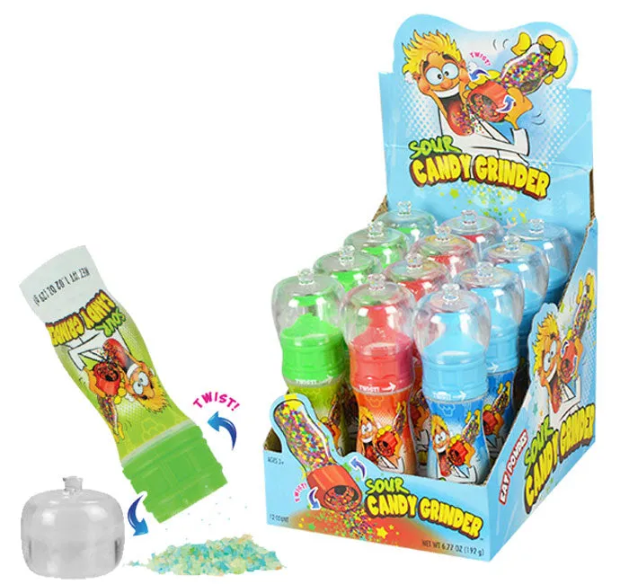 Sour Candy Grinder: 12-Piece Display