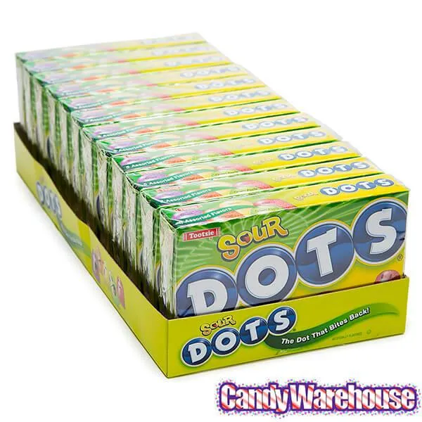 Sour Dots Candy 6-Ounce Packs: 12-Piece Box - Image 3
