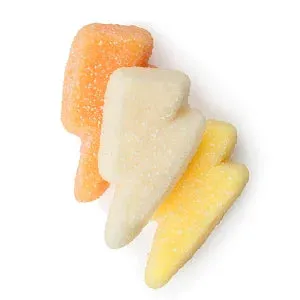 Sour Gummy Lightning Bolts Candy: 6.6LB Bag