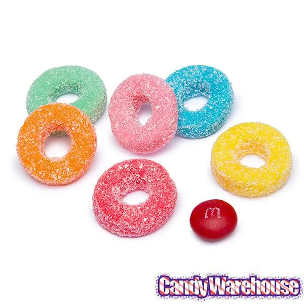 Sour Gummy Mini Rings: 5LB Bag - Image 3