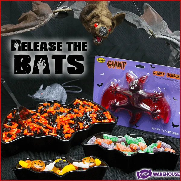 Sour Jelly Bats Halloween Candy: 5LB Bag - Image 2