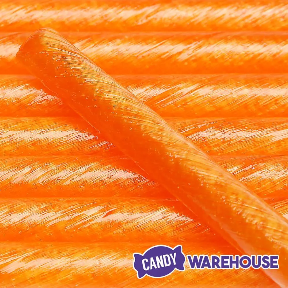 Old Fashioned Hard Candy Sticks - Sour Orange: 80-Piece Box - Image 2