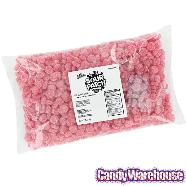Sour Patch Cherries Candy: 5LB Bag - Image 2