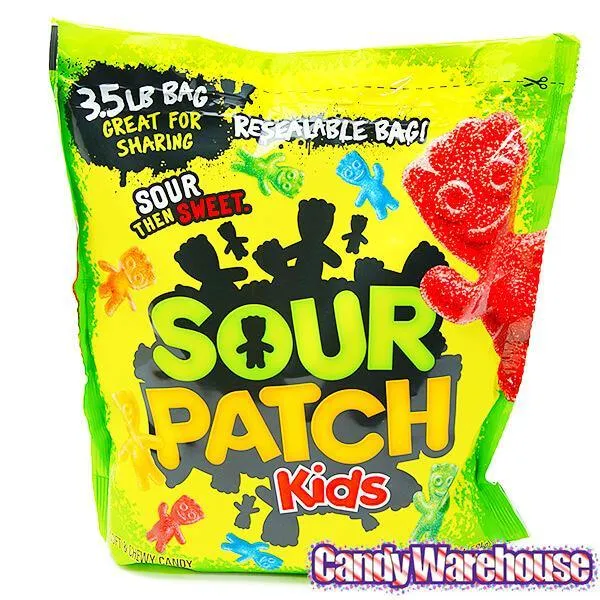 Sour Patch Kids Candy: 3.5LB Bag - Image 2