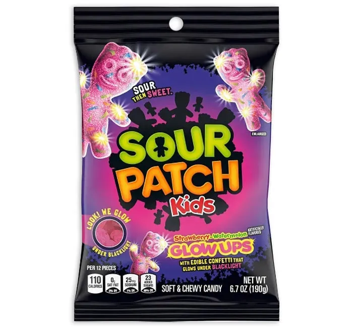 Sour Patch Kids - Glow Ups: 6.7-Ounce Bag - Image 3