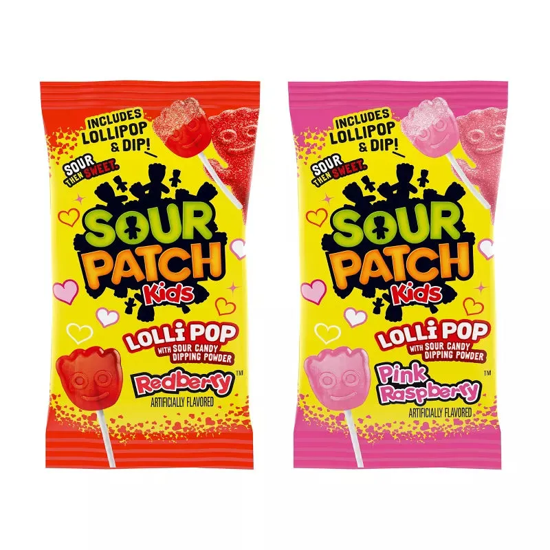 Sour Patch Kids Valentine's Lick & Dip Lollipops: 20-Piece Bag - Image 3
