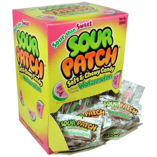 Sour Patch Watermelon Slices Candy - Wrapped: 240-Piece Box - Image 2