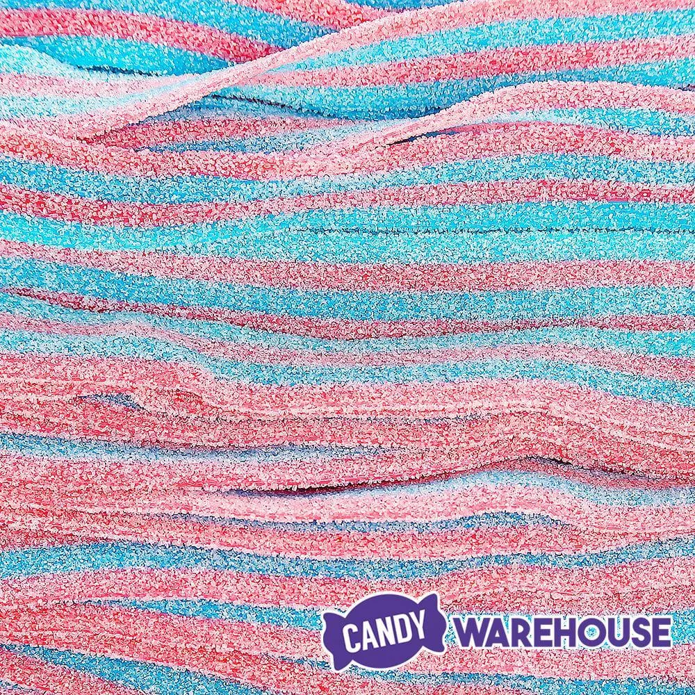 Sour Power Belts Candy - Cotton Candy: 20LB Case - Image 2