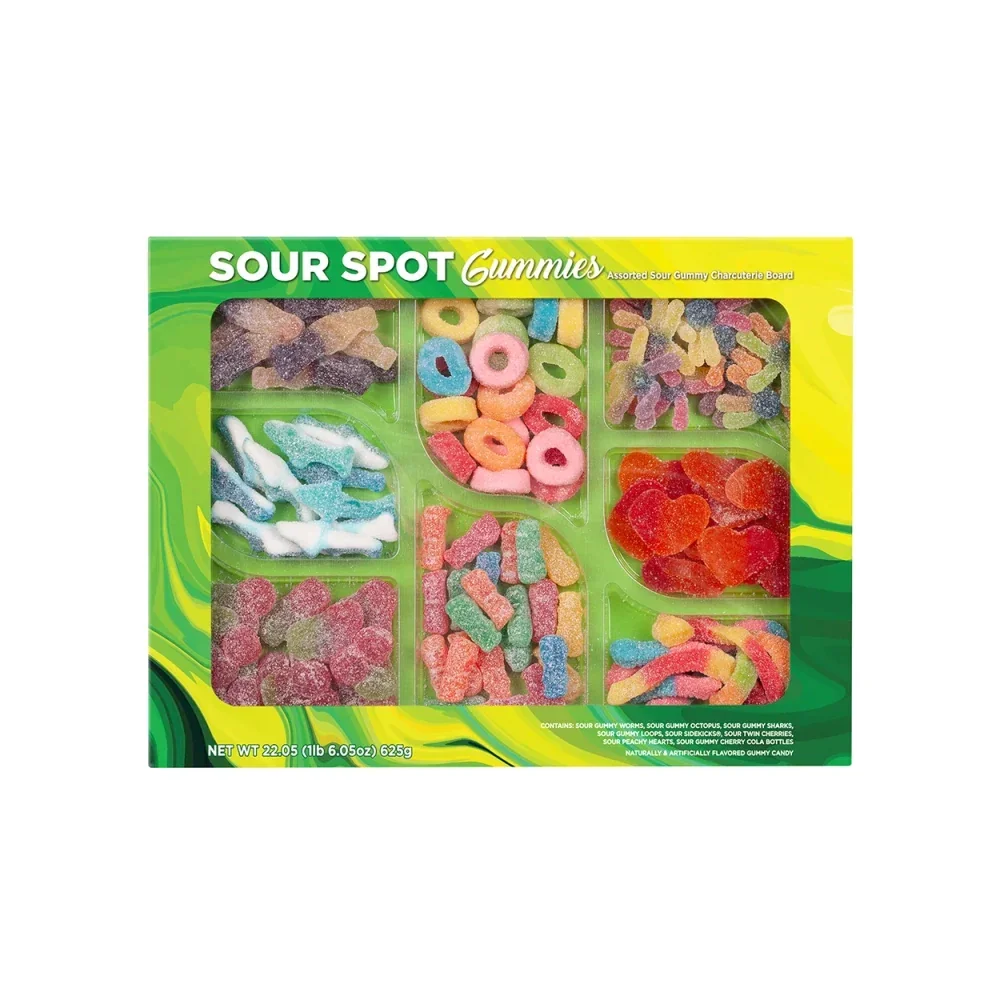 Sour Spot Gummies Charcuterie Board: 6-Count Case