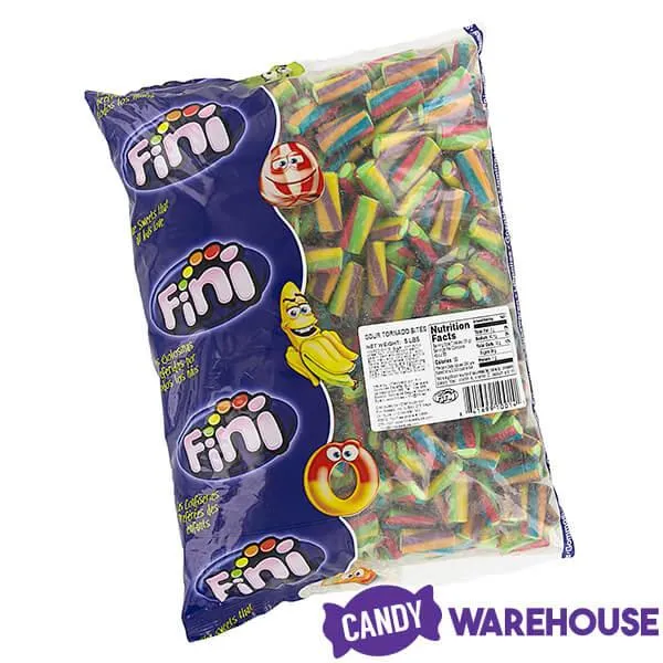 Sour Tornado Filled Licorice Candy Twists: 5LB Bag - Image 2
