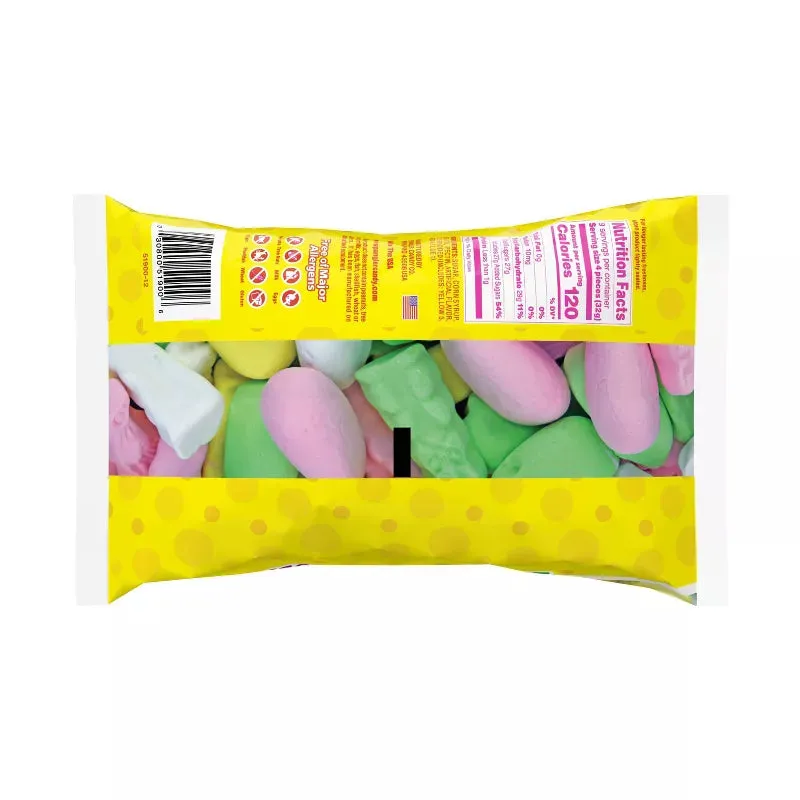Spangler Easter Marshmallow Bunnies Chicks & Eggs: 10-Ounce Bag - Image 3