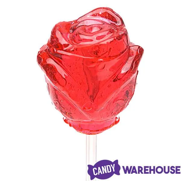 Sparkle Candy Rose Lollipops - Assorted: 100-Piece Bag - Image 2