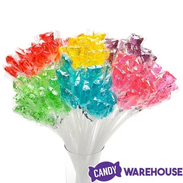 Sparkle Candy Bear Lollipops: 100-Piece Bag - Image 2