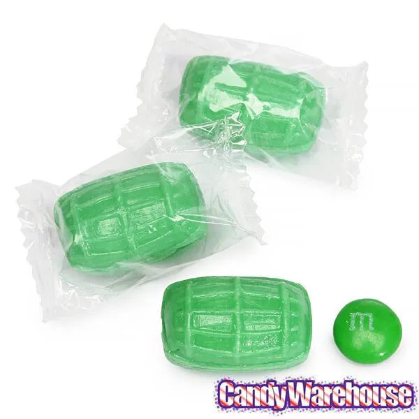 Hard Candy Barrels - Spearmint Leaves: 200-Piece Barrel Jar - Image 3