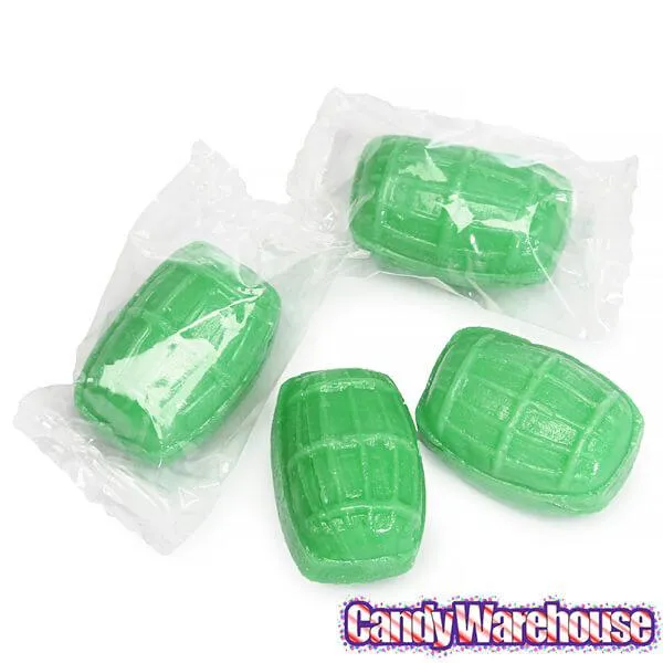 Hard Candy Barrels - Spearmint Leaves: 200-Piece Barrel Jar - Image 4