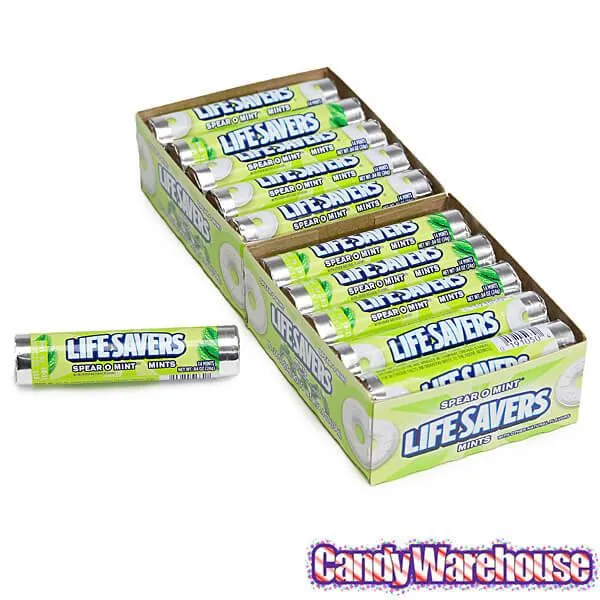 LifeSavers Mint Candy Rolls - Spear-O-Mint: 20-Piece Pack - Image 2