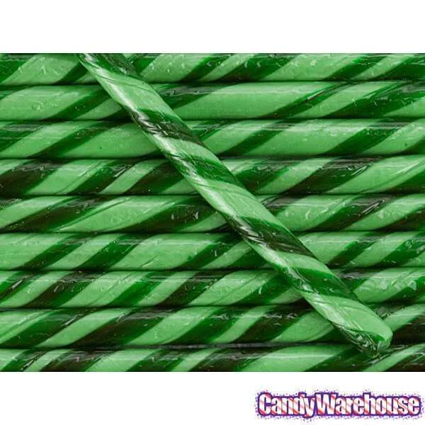 Old Fashioned Hard Candy Sticks - Spearmint: 80-Piece Box - Image 3