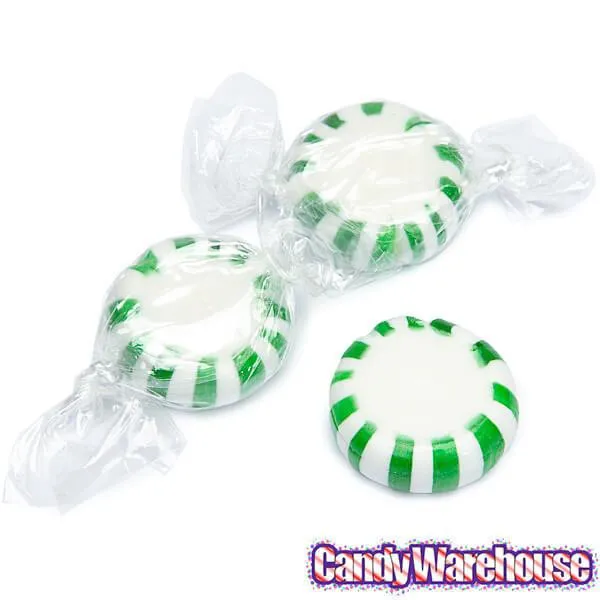 Spearmint Starlight Mints Candy: 7LB Bag - Image 3
