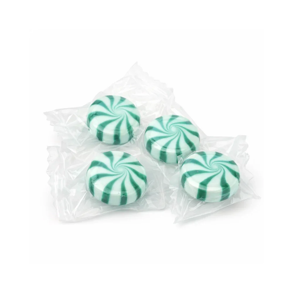 Spearmint Starlite Mints Candy: 3000-Piece Case