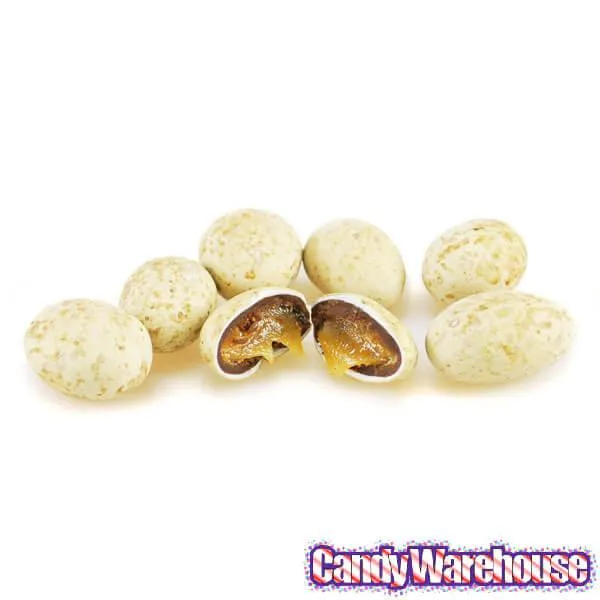 Speckled Tan Caramel Filled Chocolate Quail Eggs Candy: 2LB Bag - Image 5