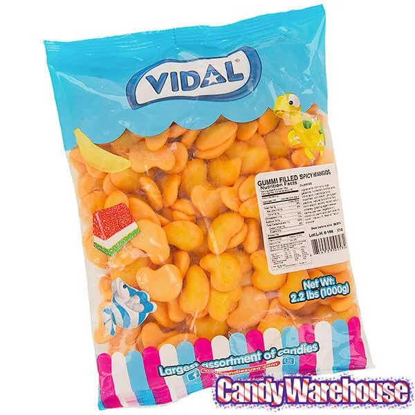 Spicy Mango Gummy Candy: 1KG Bag - Image 4