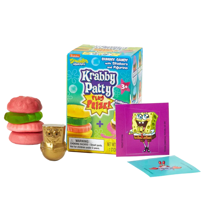 Spongebob Krabby Patty Plus Prize: 8-Piece Case