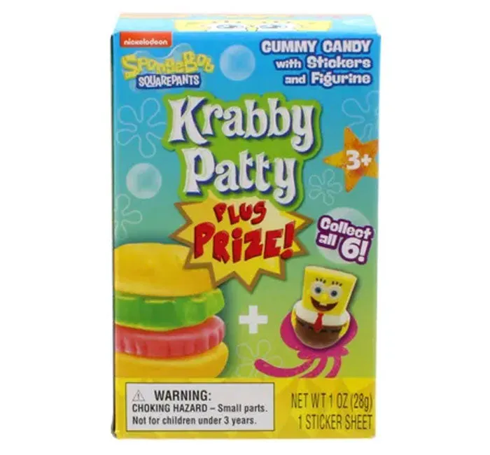 Spongebob Krabby Patty Plus Prize: 8-Piece Case - Image 2