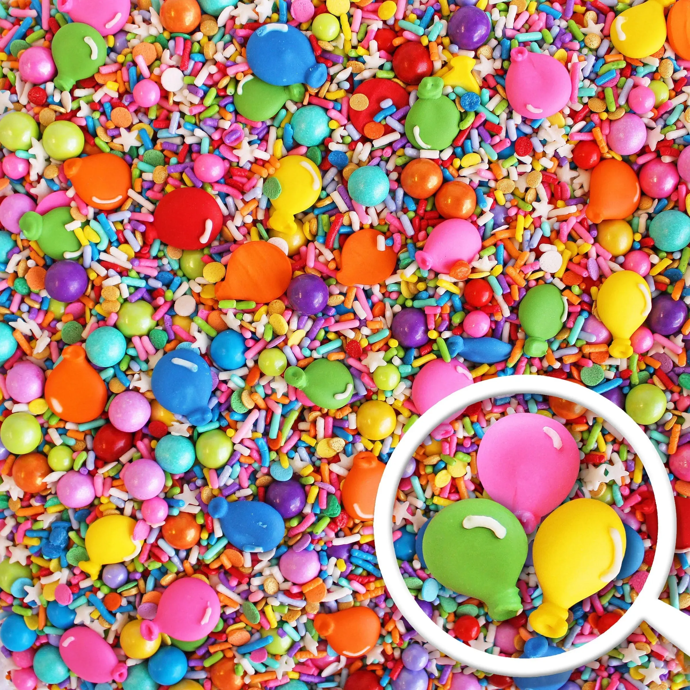 Sprinkle Pop Birthday Party Sprinkle Mix