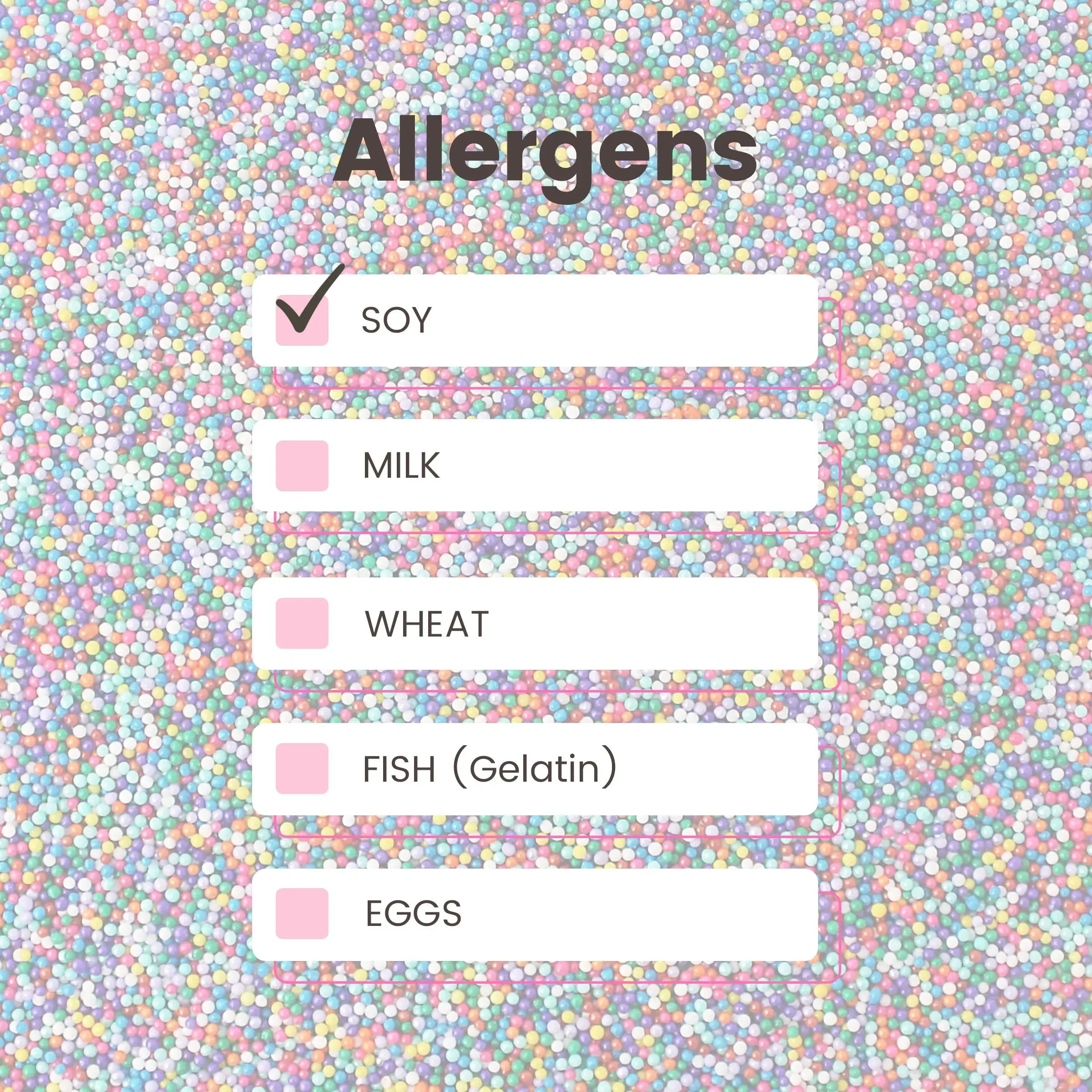 Sprinkle Pop Cool Rainbow Nonpareil Sprinkle Mix - Image 5