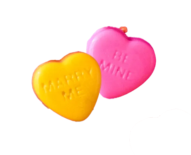 Sprinkle Pop Mini Conversation Hearts Cookie Mold - Image 3