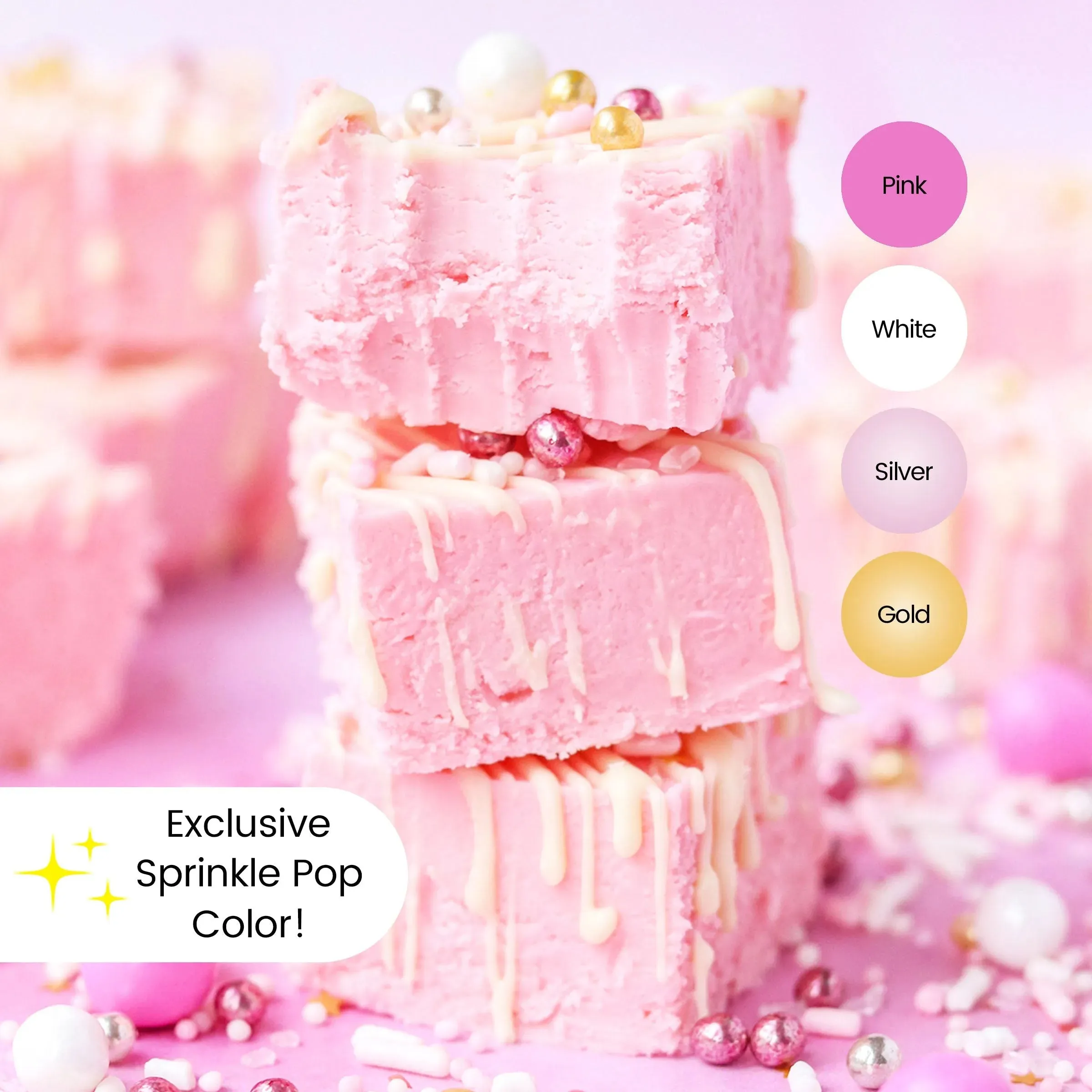 Sprinkle Pop Pink Velvet Sprinkle Mix - Image 10