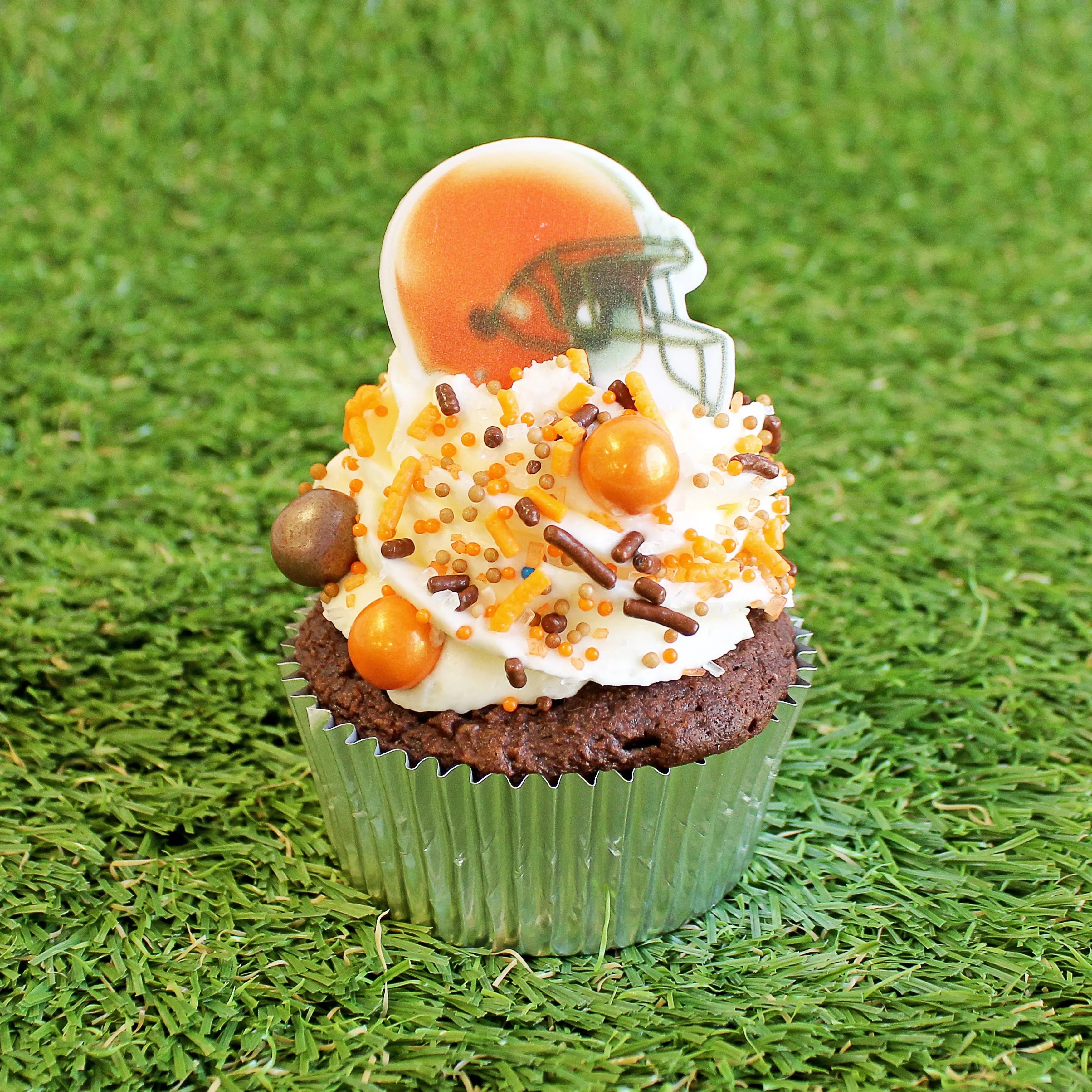 Sprinkle Pop Pro-Football Cupcake Rings - Image 37