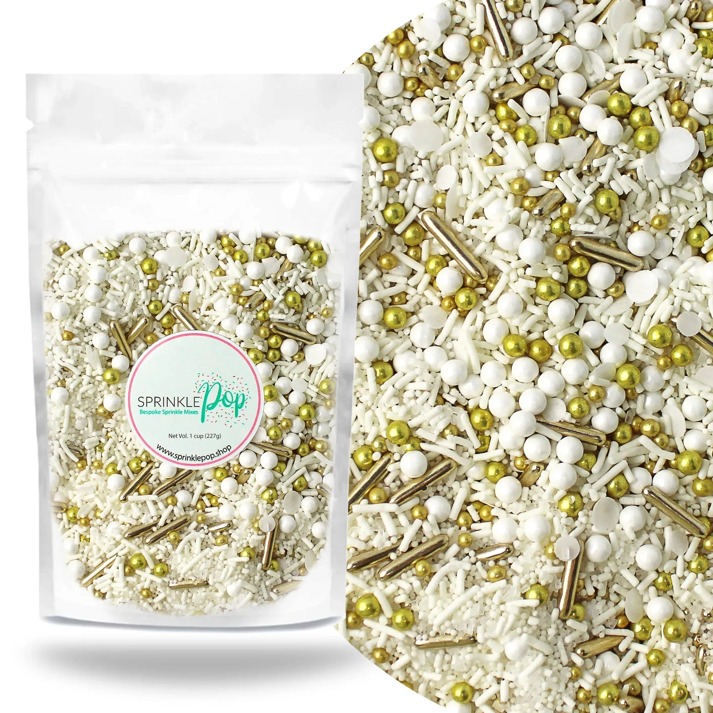 Sprinkle Pop Wedding White Sprinkle Mix - Image 4