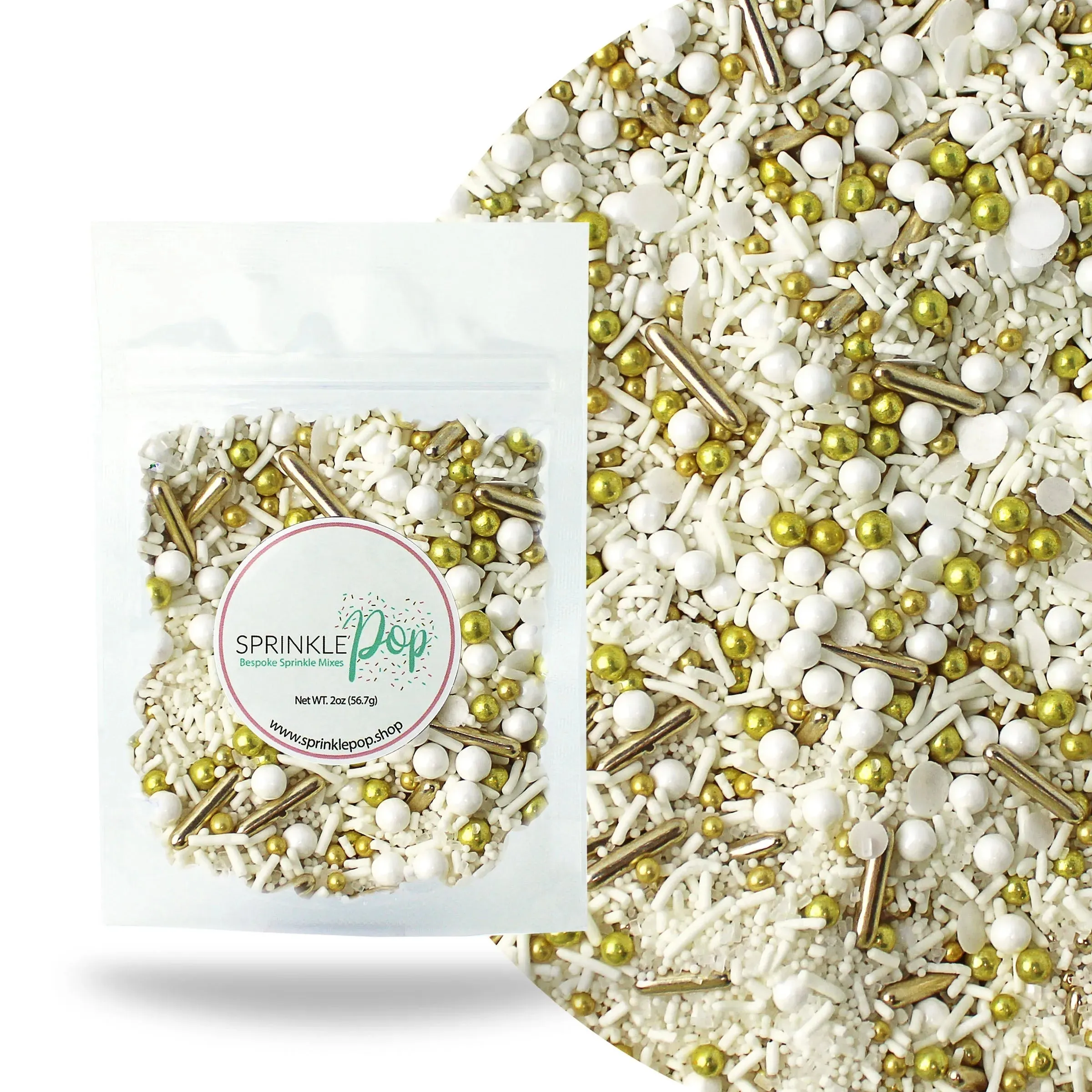 Sprinkle Pop Wedding White Sprinkle Mix - Image 7