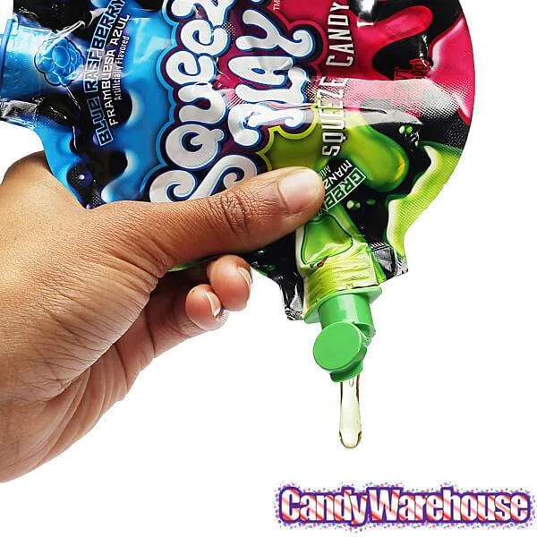 Squeeze Play 3-Flavor Gooey Candy Packs: 12-Piece Box - Image 3