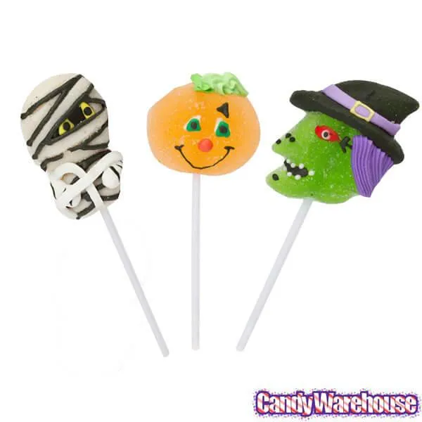 Squire Boone Halloween Characters Jelly Lollipops Candy: 12-Piece Box - Image 5