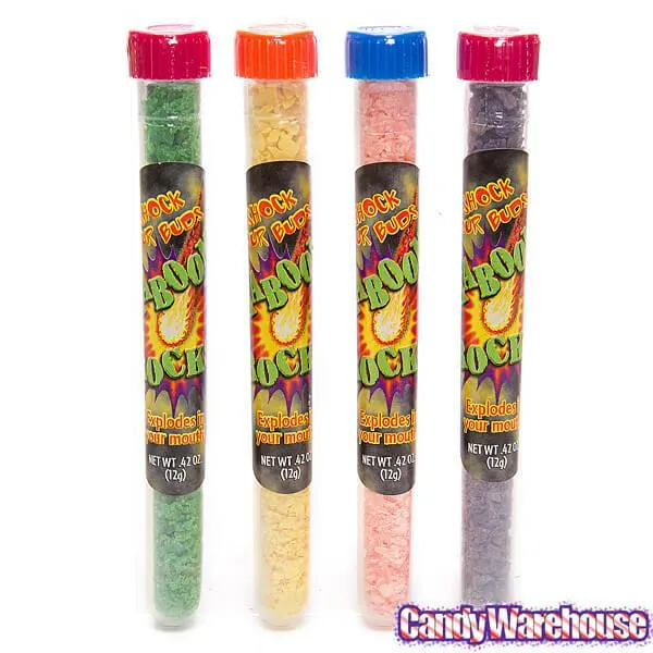 Squire Boone Kaboom Rocks Candy Test Tubes: 24-Piece Box - Image 2