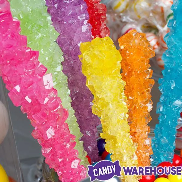 Squire Boone Mountain-Size Rock Candy Crystal Sticks: Set of 6 Tubes - Image 4