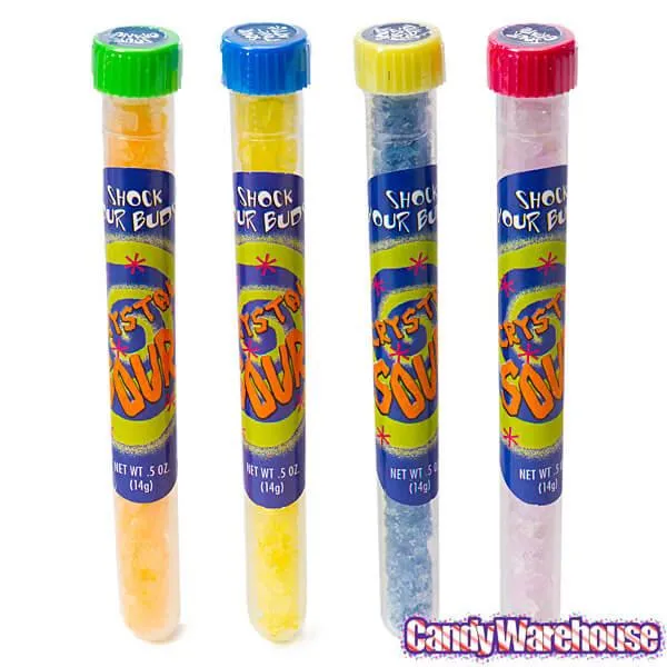 Squire Boone Sour Rock Candy Crystals Tubes: 24-Piece Box - Image 4