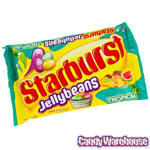 Starburst Jelly Beans - Tropical Flavors Assortment: 14-Ounce Bag - Image 2