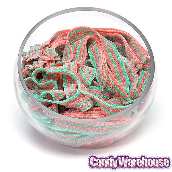 Sour Power Belts Candy - Strawberry-Apple: 20LB Case - Image 2
