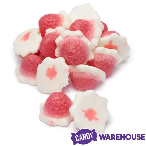Strawberry & Cream Gummy Domes: 1KG Bag - Image 5