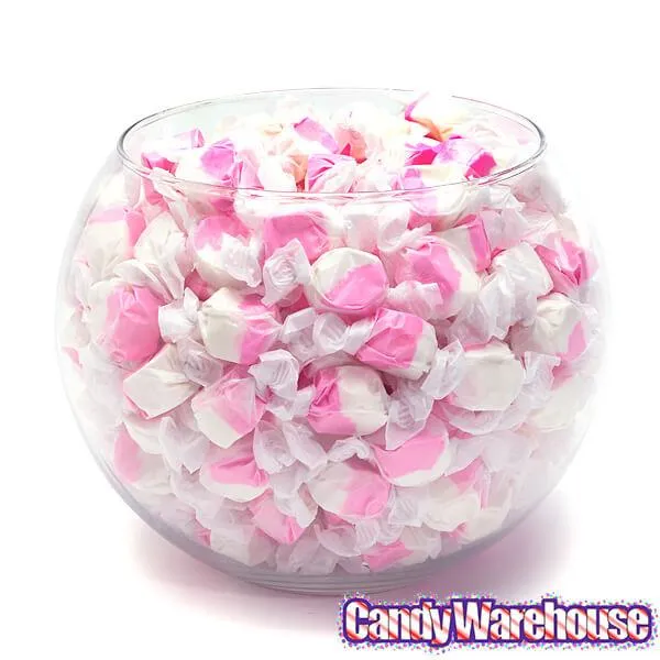 Strawberry & Creme Salt Water Taffy: 3LB Bag - Image 3