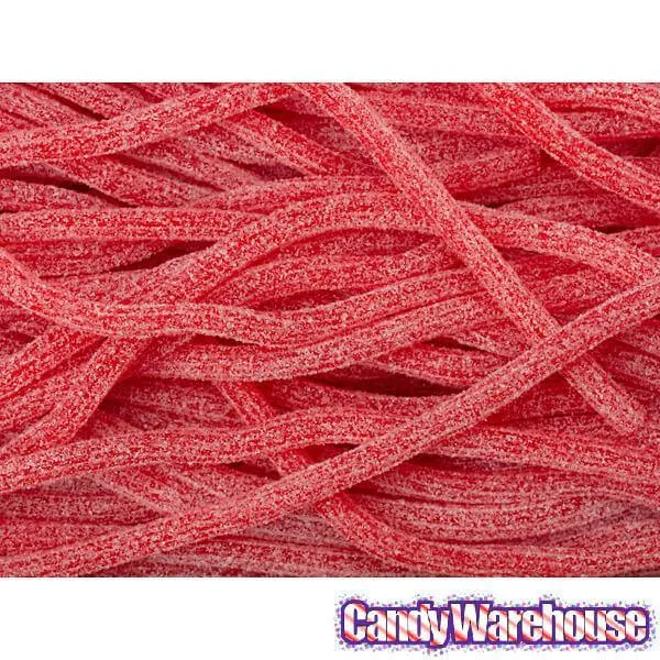 Dorval Sour Power Straws Candy - Strawberry: 200-Piece Tub - Image 3