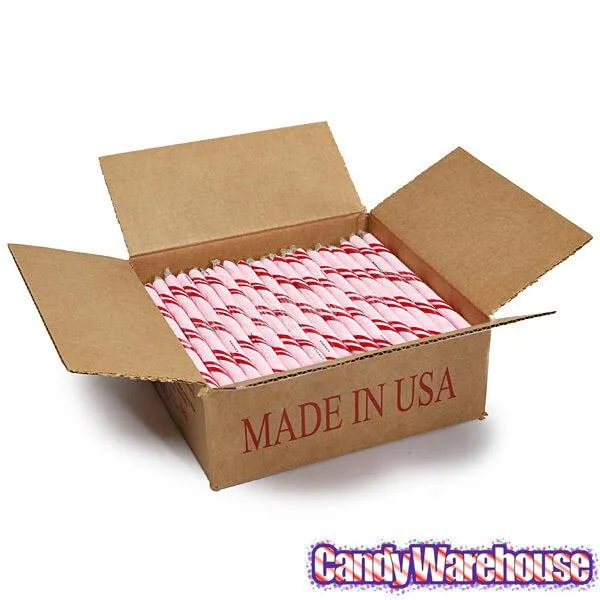Strawberry Hard Candy Sticks: 100-Piece Box - Image 3