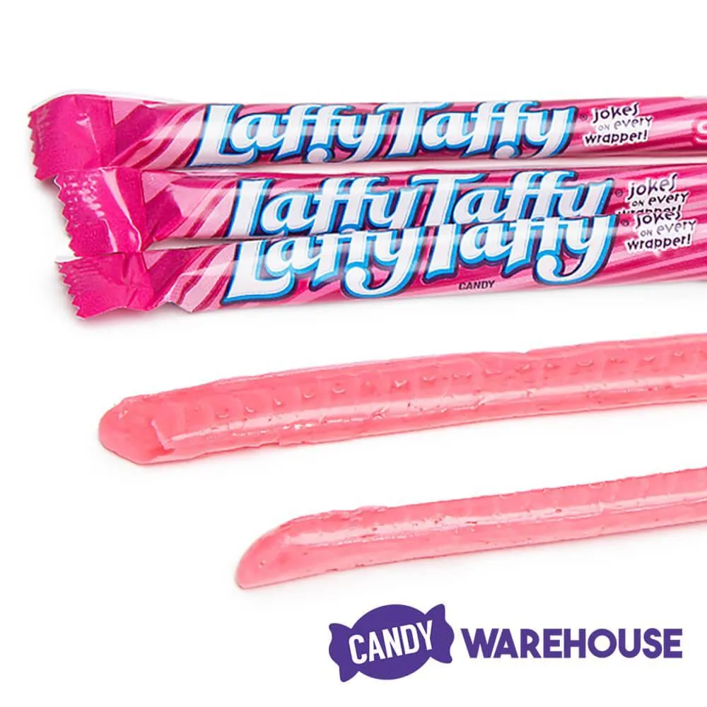 Laffy Taffy Candy Ropes - Strawberry: 24-Piece Box - Image 3