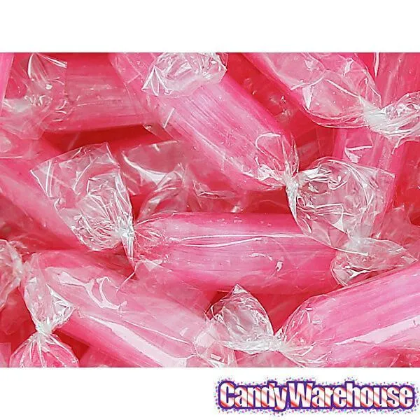 Rods Hard Candy - Strawberry: 3LB Bag - Image 3