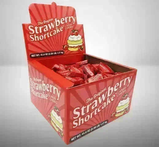 Strawberry Shortcake Taffy Candy Chews: 140-Piece Box - Image 3
