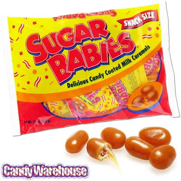 Sugar Babies Candy Snack Size Packs: 12-Ounce Bag - Image 3
